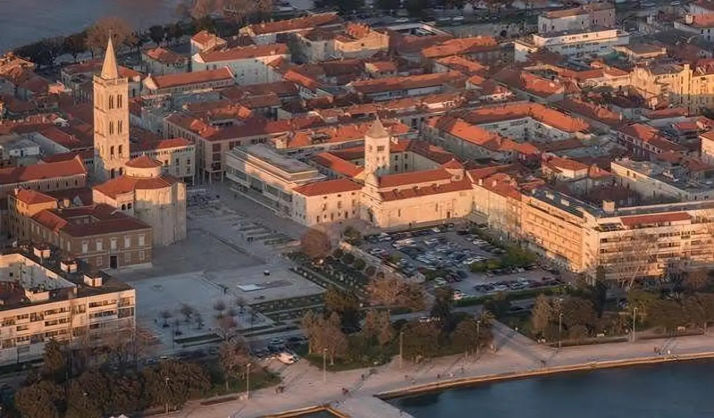 Zadar Old Town from above